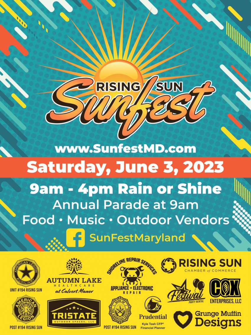 Outdoor Vendors, Rising Sun Sunfest, Rising Sun, MD