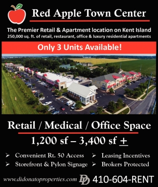 Only 3 Units Available Red Apple Town Center Chester Md