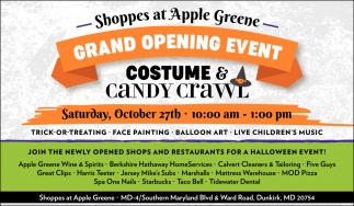 Grand Opening Event Shoppes At Apple Greene Pittsburgh Pa